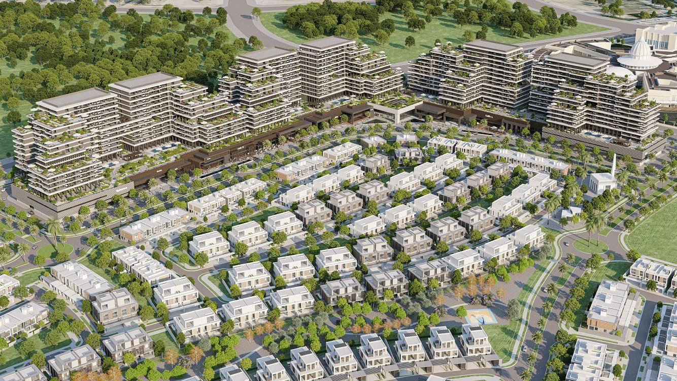 Elite residential complex near the center of Abu Dhabi