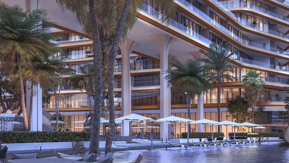 مجمع سكني حديث على الواجهة البحرية في رأس الخيمة