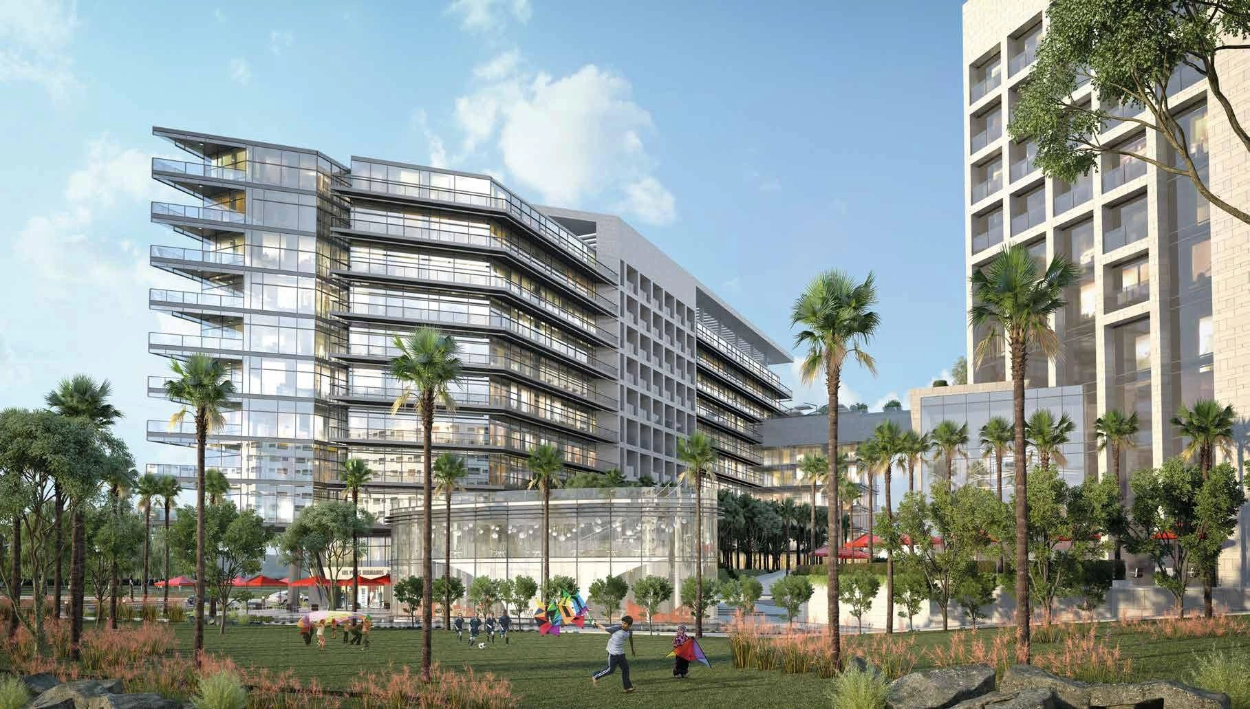 Luxury residential complex near the coast and the center of Abu Dhabi