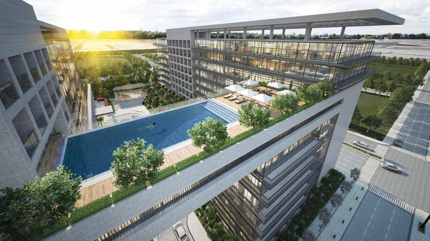 Luxury residential complex near the coast and the center of Abu Dhabi