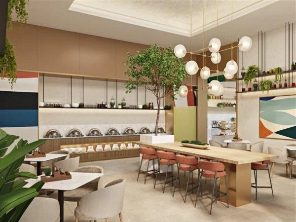 Prestigeträchtiger Wohnkomplex mit Pool auf Saadiyat Island in Abu Dhabi