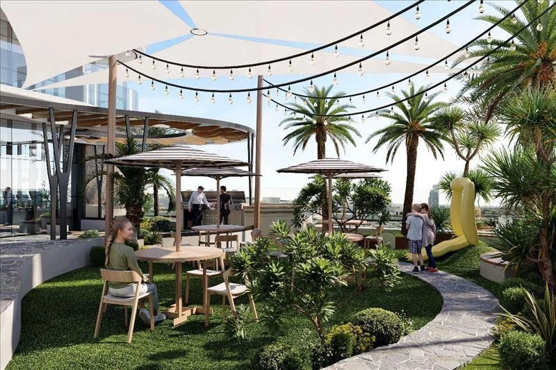 Luxuriöser Wohnkomplex mit Wasserpark in Dubai