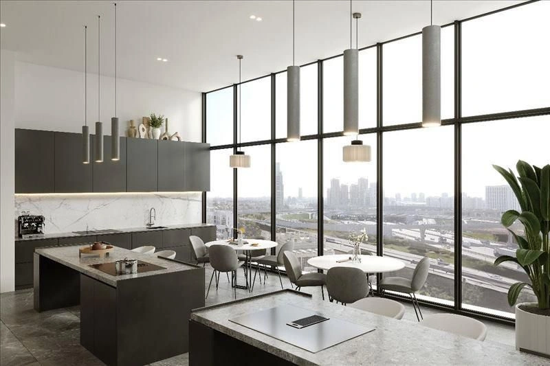 Luxuriöser Wohnkomplex mit Wasserpark in Dubai