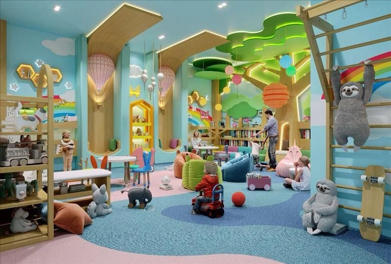 Luxuriöser Wohnkomplex mit Wasserpark in Dubai