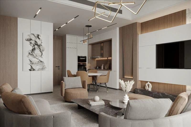 Luxuriöser Wohnkomplex mit Wasserpark in Dubai