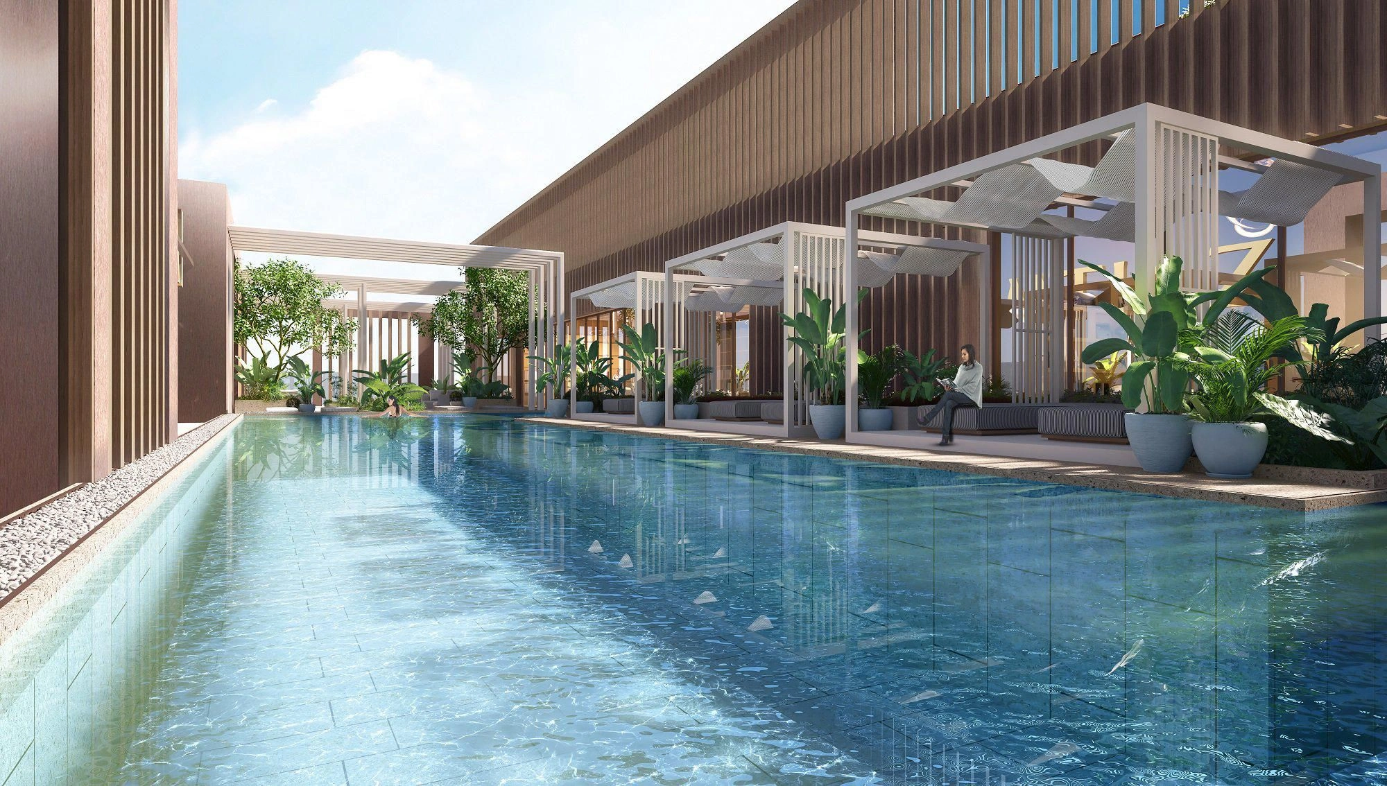 Elite Residential Complex with Direct Access to the Park, Dubai