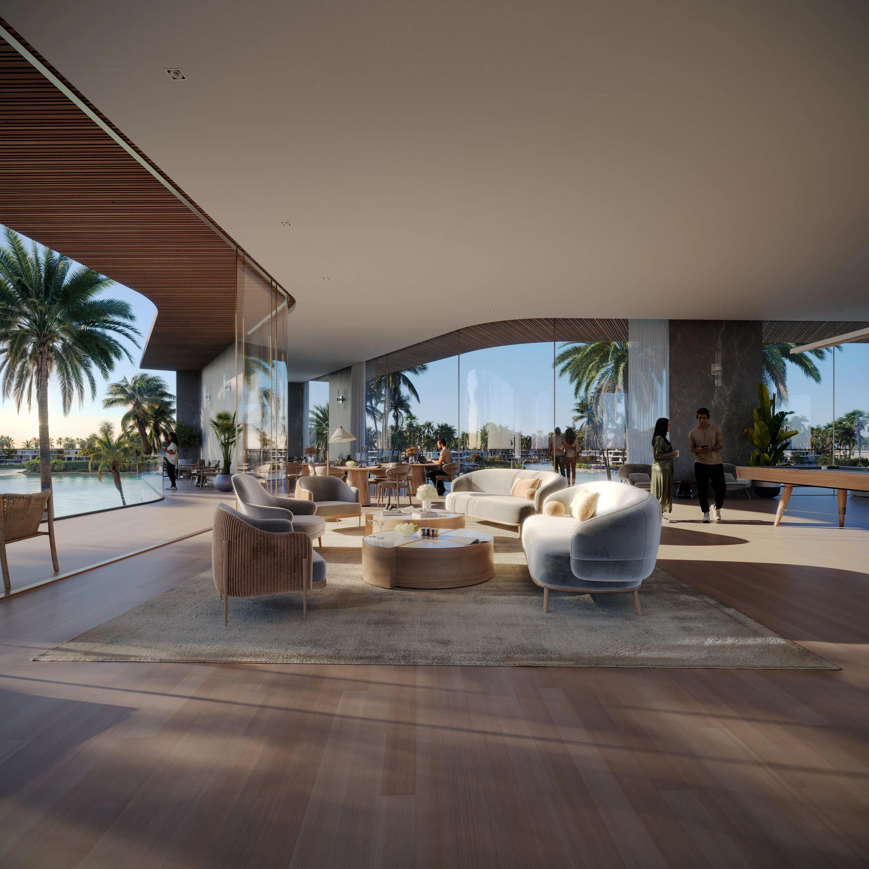 مجمع سكني فاخر بالقرب من البحيرات والشاطئ، دبي