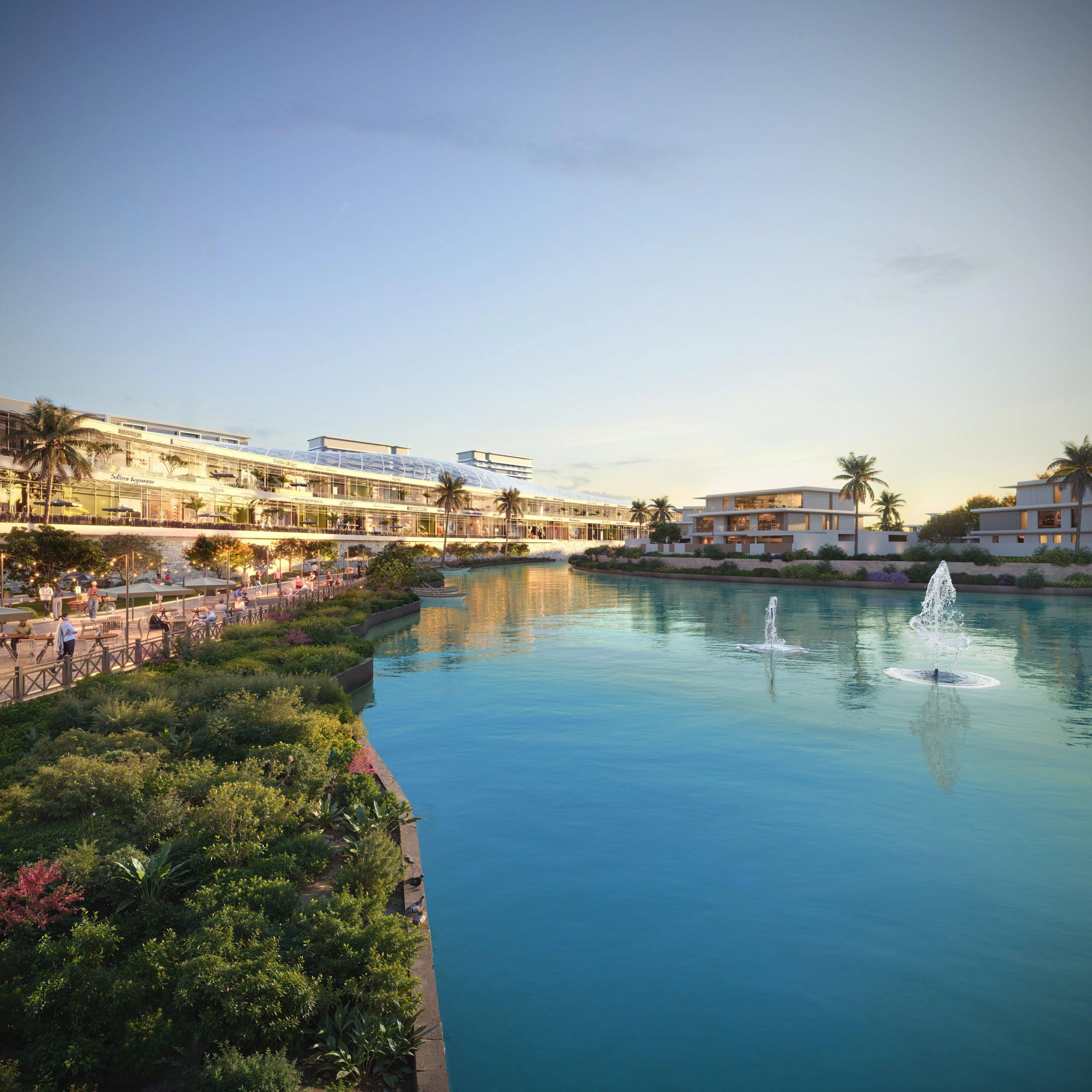 مجمع سكني فاخر بالقرب من البحيرات والشاطئ، دبي