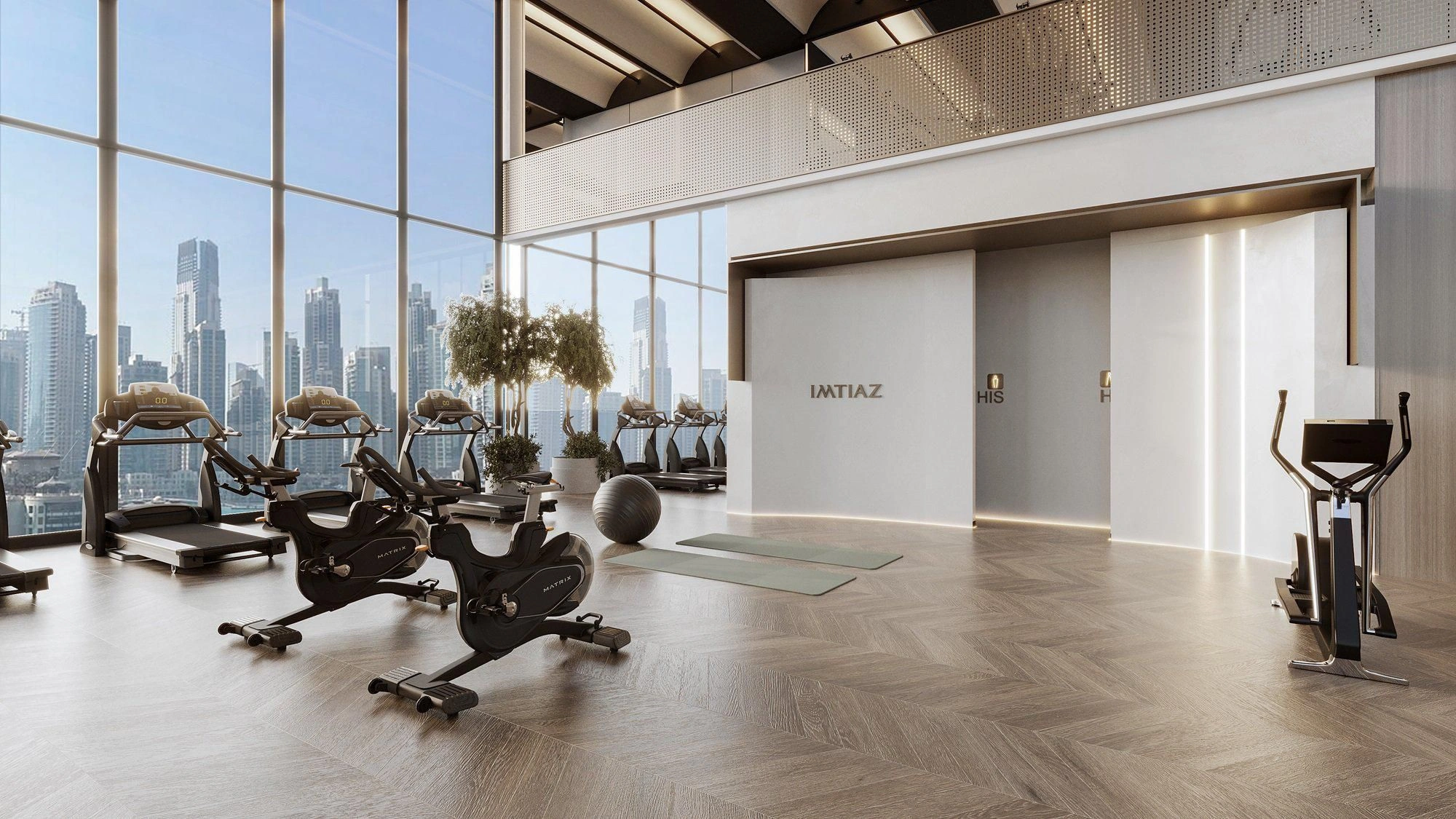 مجموعة سكنية فاخرة مع حمامات سباحة في دبي