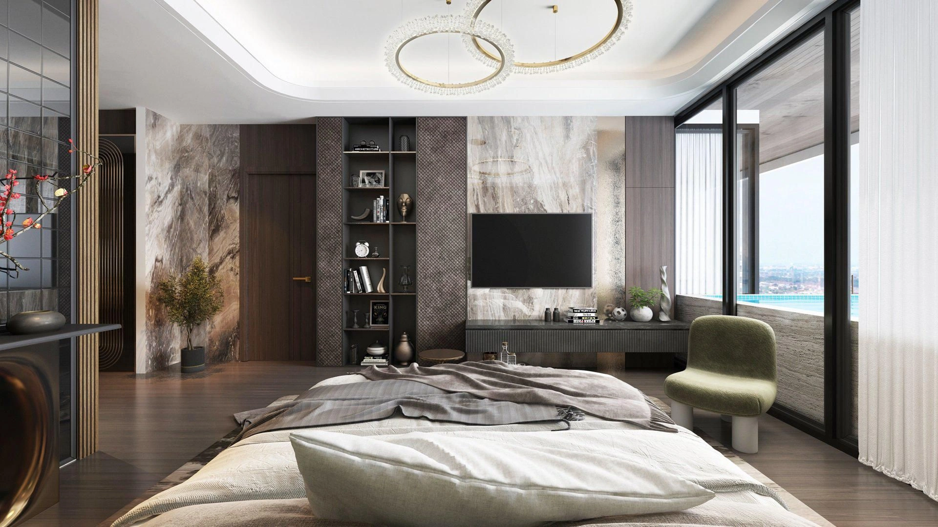 Luxury Residential Complex with Pool in Dubai