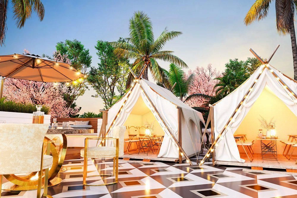 مجتمع مسکونی باشکوه در منطقه پارک علم دبی