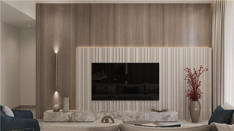 Modernes Wohnkomplex in der Nähe des Golfclubs in Dubai