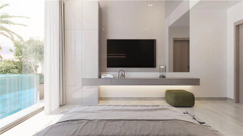 Modernes Wohnkomplex in der Nähe des Golfclubs in Dubai