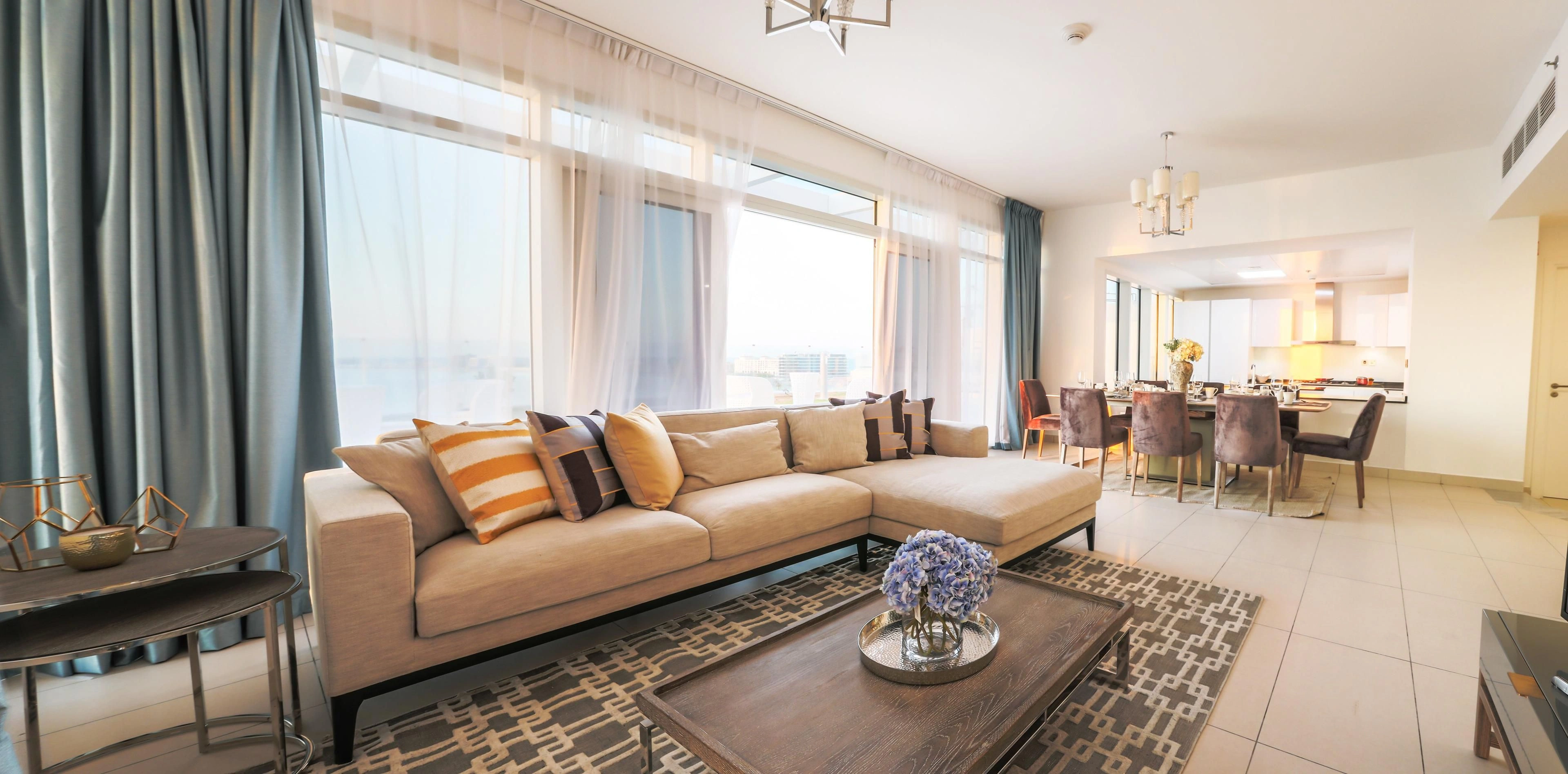 مجتمع مسکونی الیت با ساحل اختصاصی در دبی