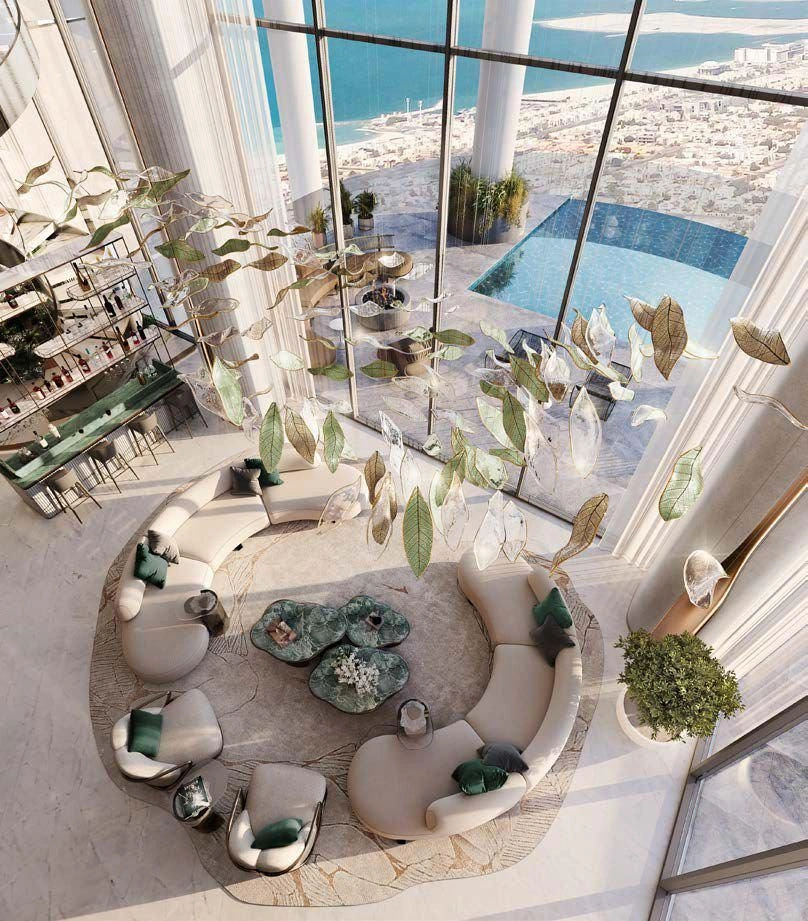 Elite residential complex on the banks of the Al Safu canal, Dubai