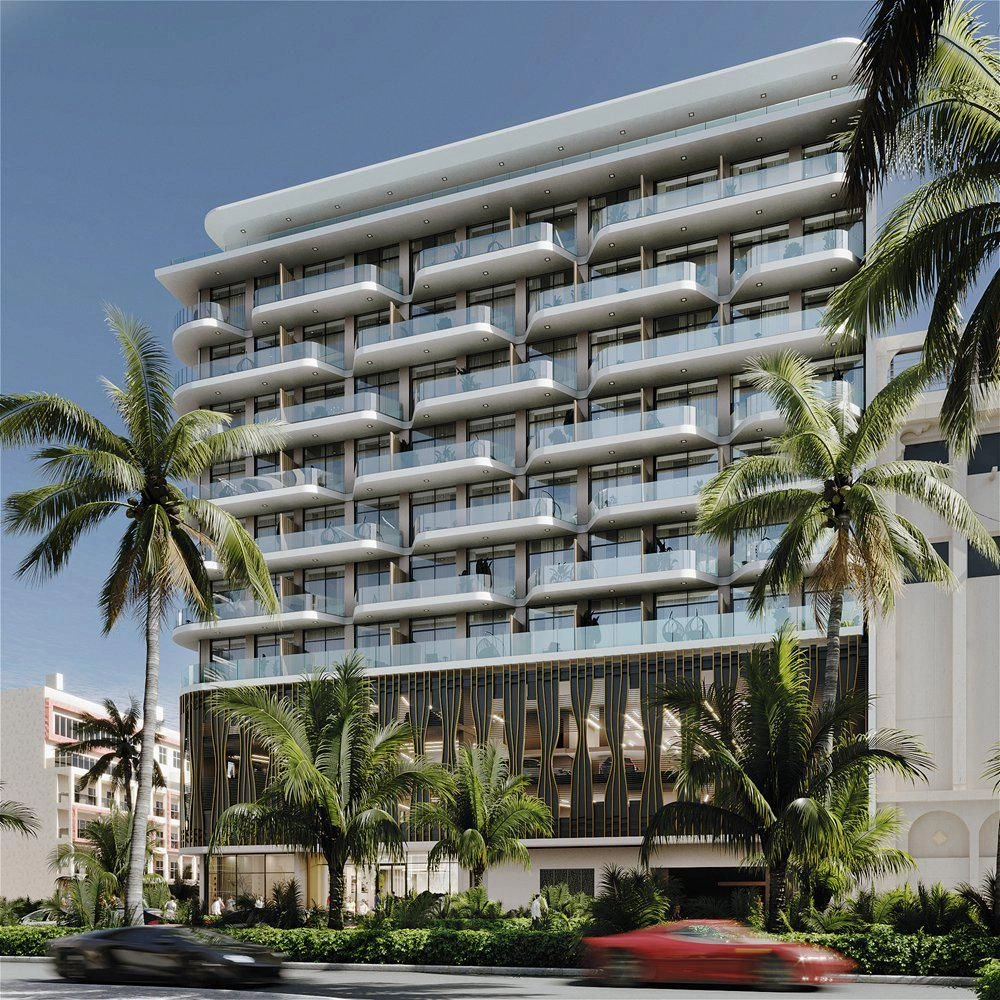 Lüks Konut Kompleksi ile Yüzme Havuzları Dubai'de