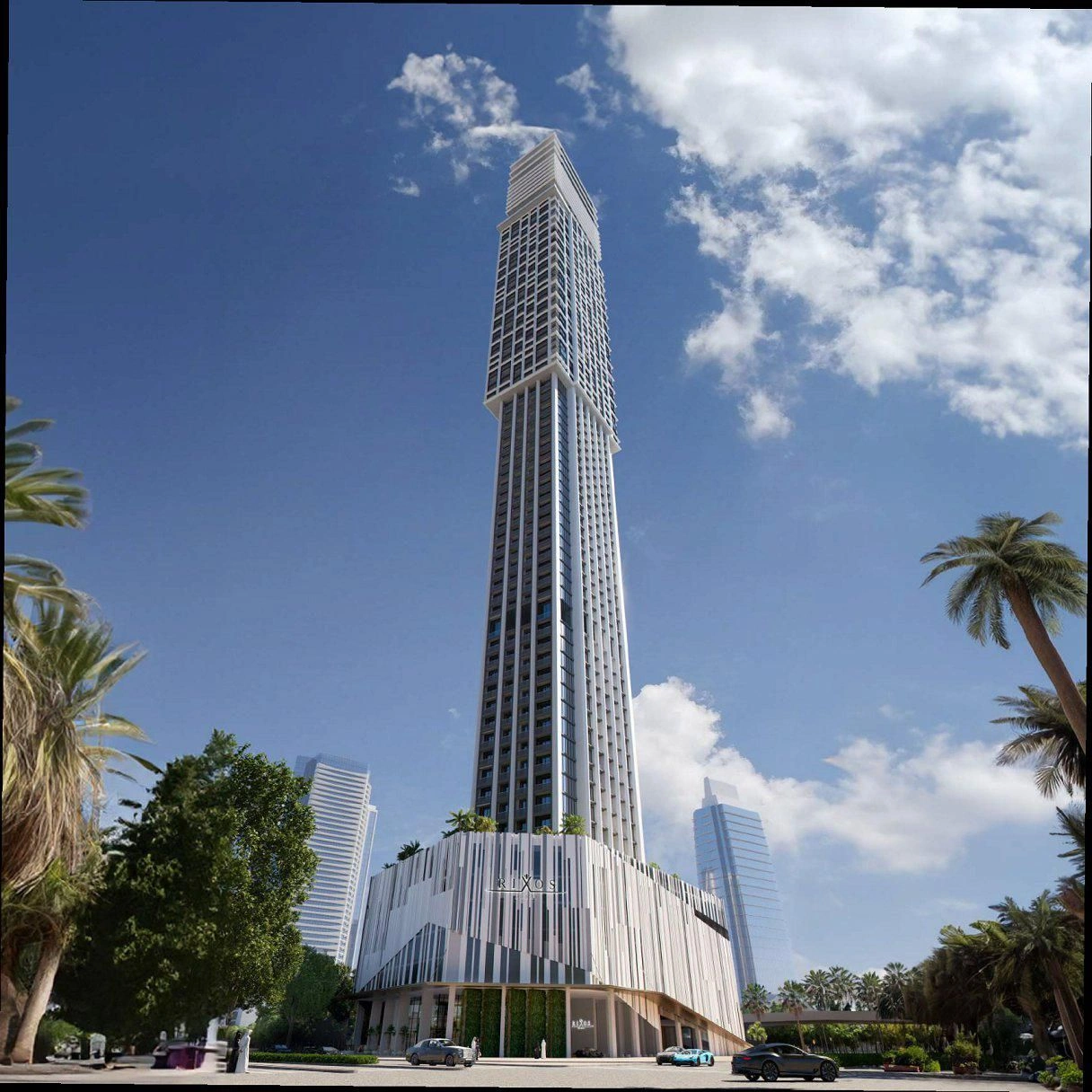 High Rise Residential Complex Near Burj Khalifa, Dubai