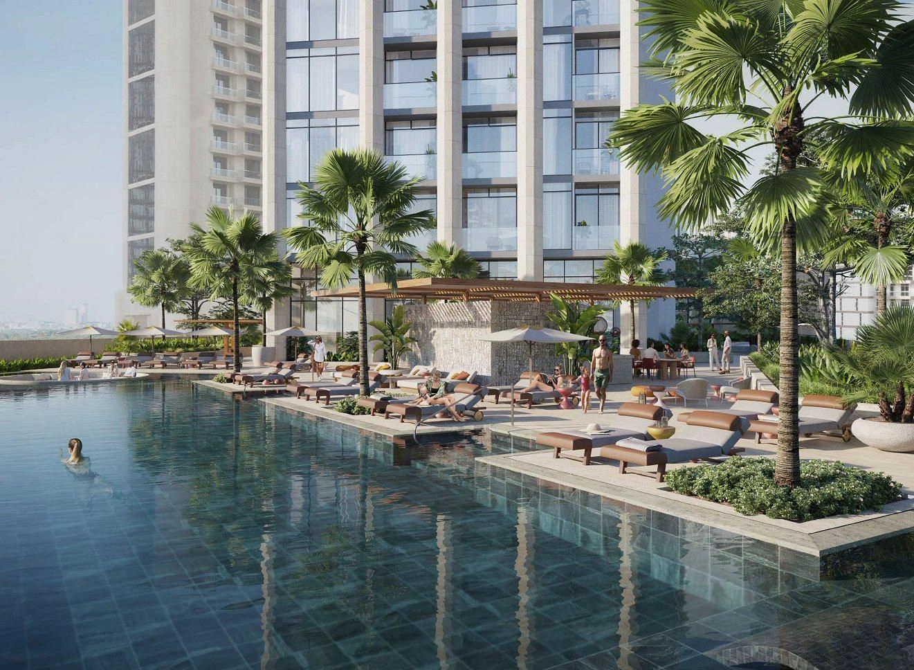 High Rise Residential Complex Near Burj Khalifa, Dubai