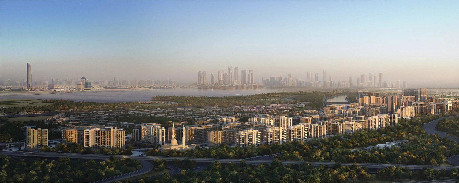 مجتمع مسکونی لوکس با استخر و باغ در دبی