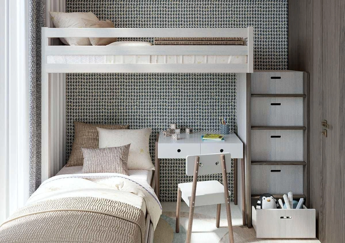 Modernes Wohnkomplex im skandinavischen Stil in Dubai