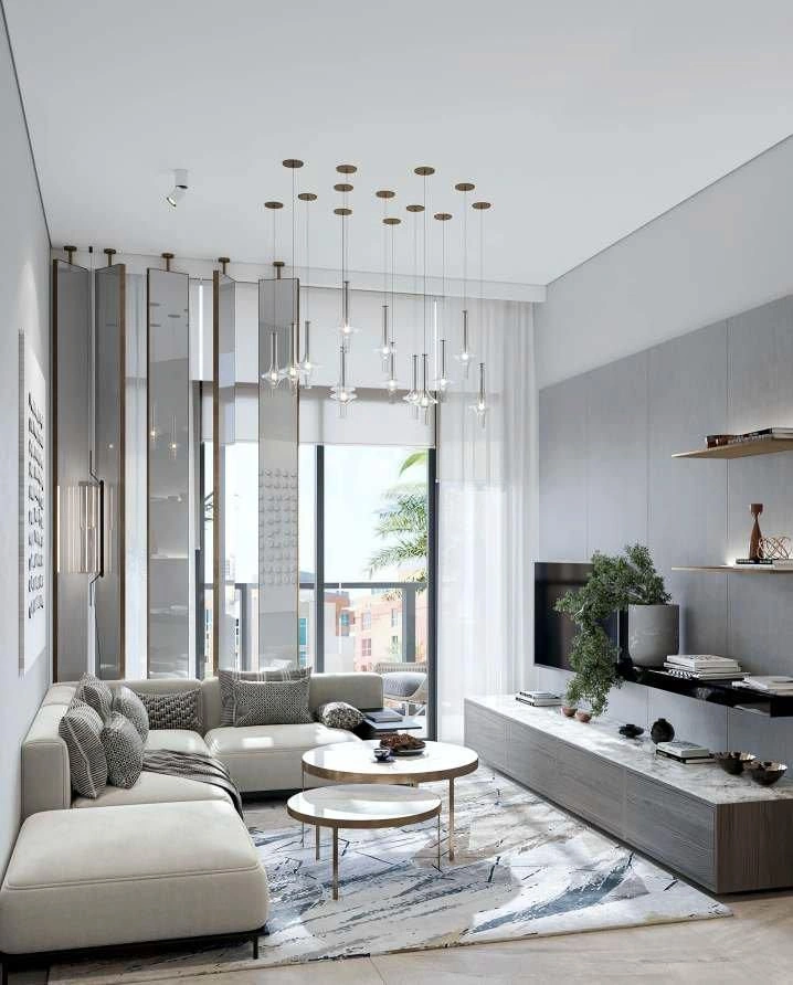 Modernes Wohnkomplex im skandinavischen Stil in Dubai