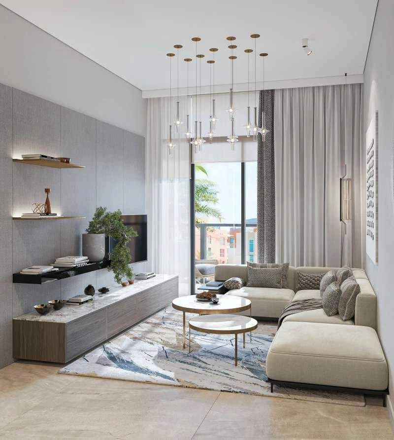 Modernes Wohnkomplex im skandinavischen Stil in Dubai