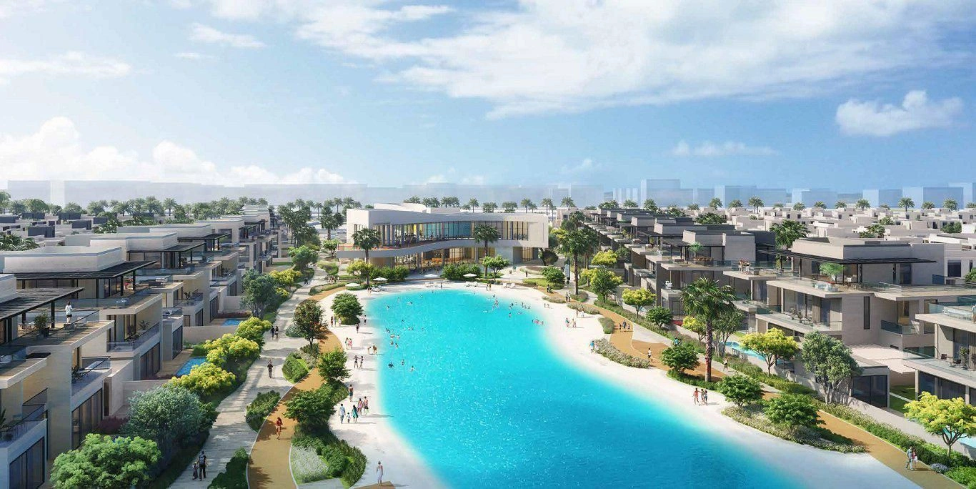 مجتمع ویلا و خانههای شهری لوکس در نزدیکی فرودگاه دبی