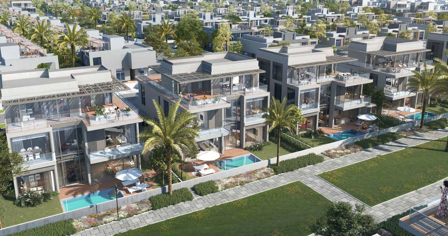 مجتمع ویلا و خانههای شهری لوکس در نزدیکی فرودگاه دبی