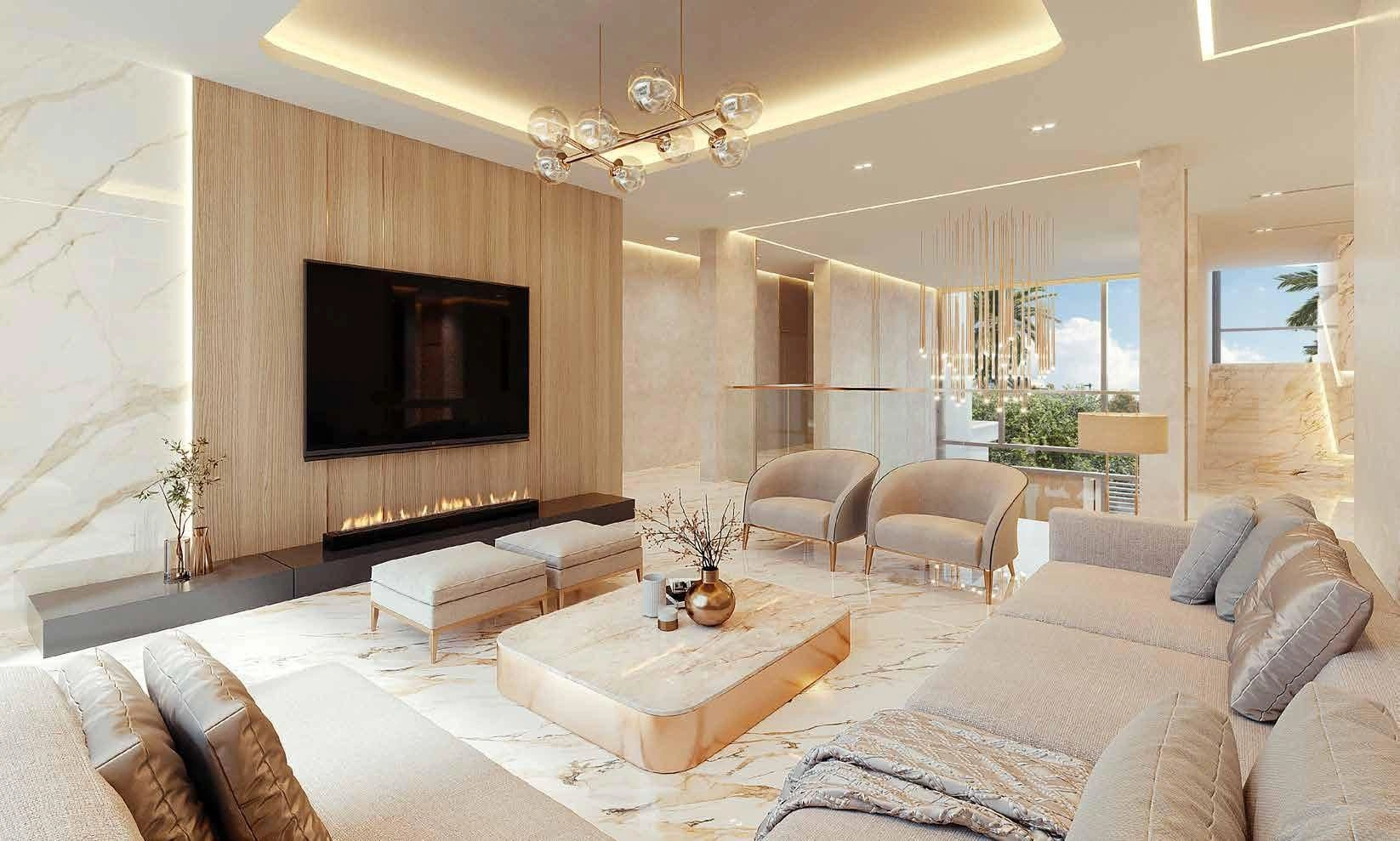 مجتمع ویلا و خانههای شهری لوکس در نزدیکی فرودگاه دبی