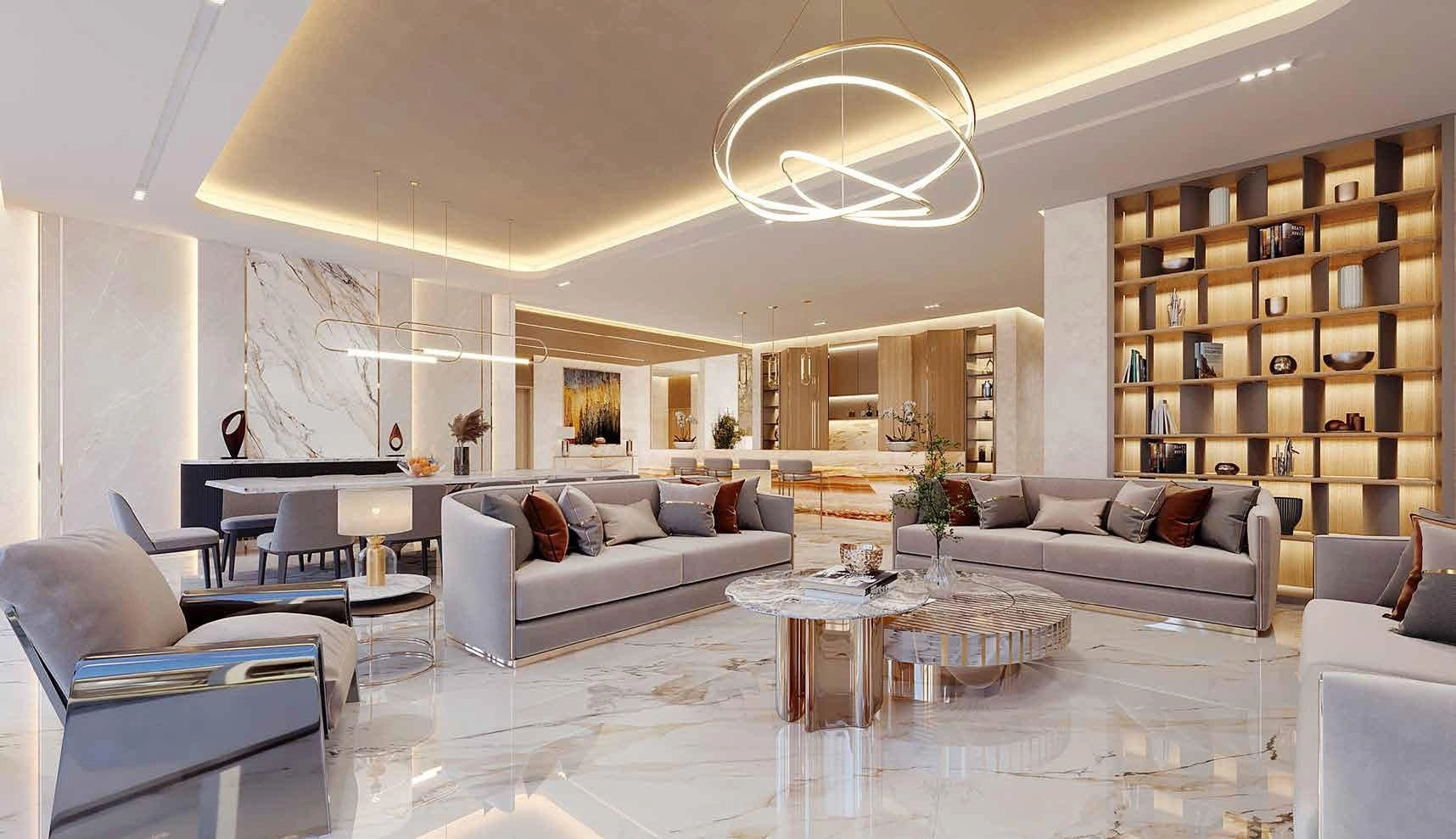 مجتمع ویلا و خانههای شهری لوکس در نزدیکی فرودگاه دبی