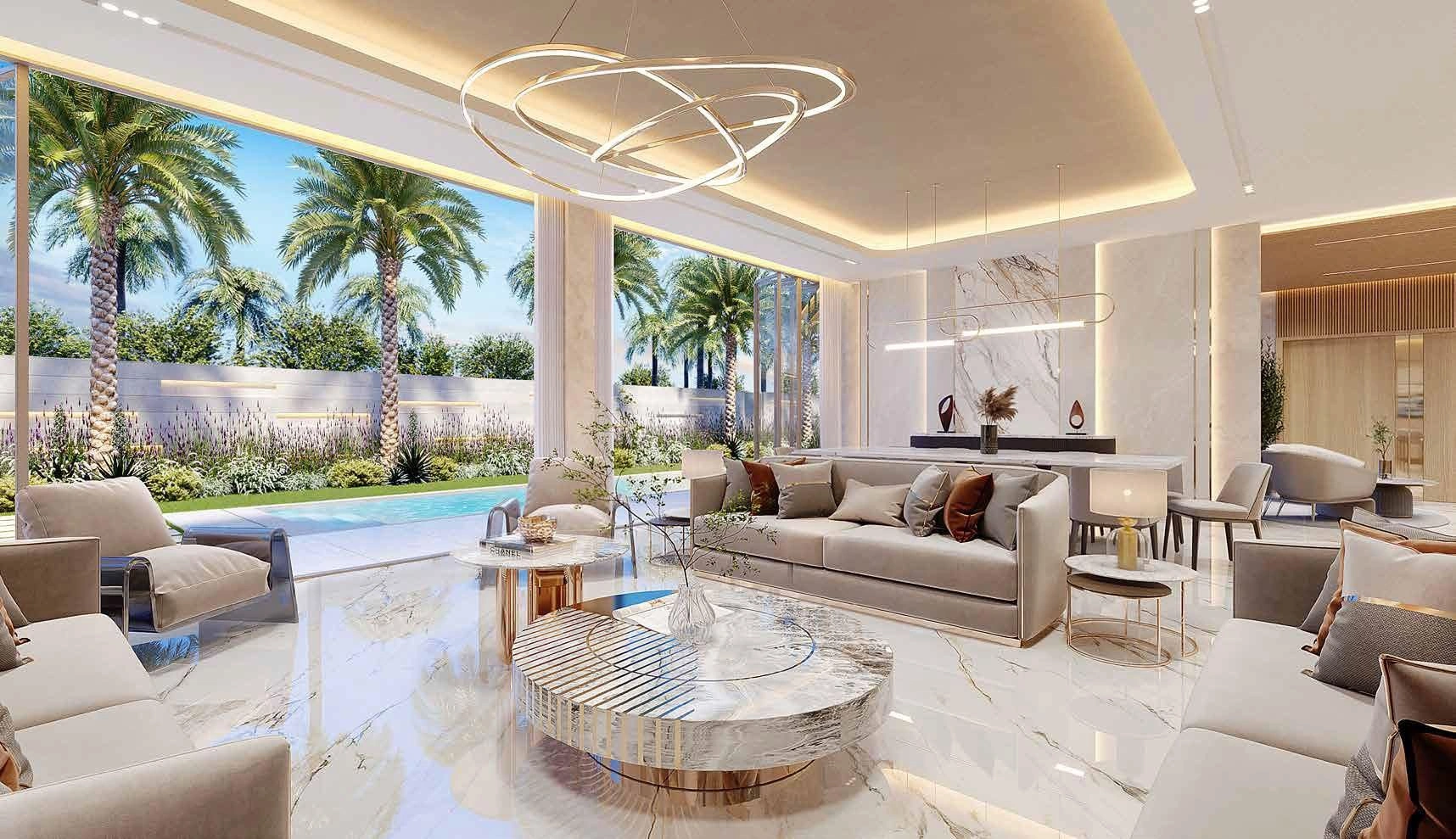 مجتمع ویلا و خانههای شهری لوکس در نزدیکی فرودگاه دبی