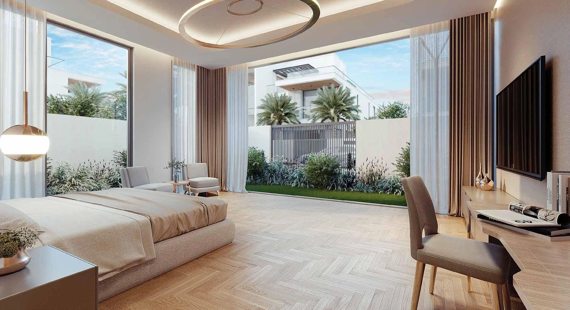 مجتمع ویلا و خانههای شهری لوکس در نزدیکی فرودگاه دبی