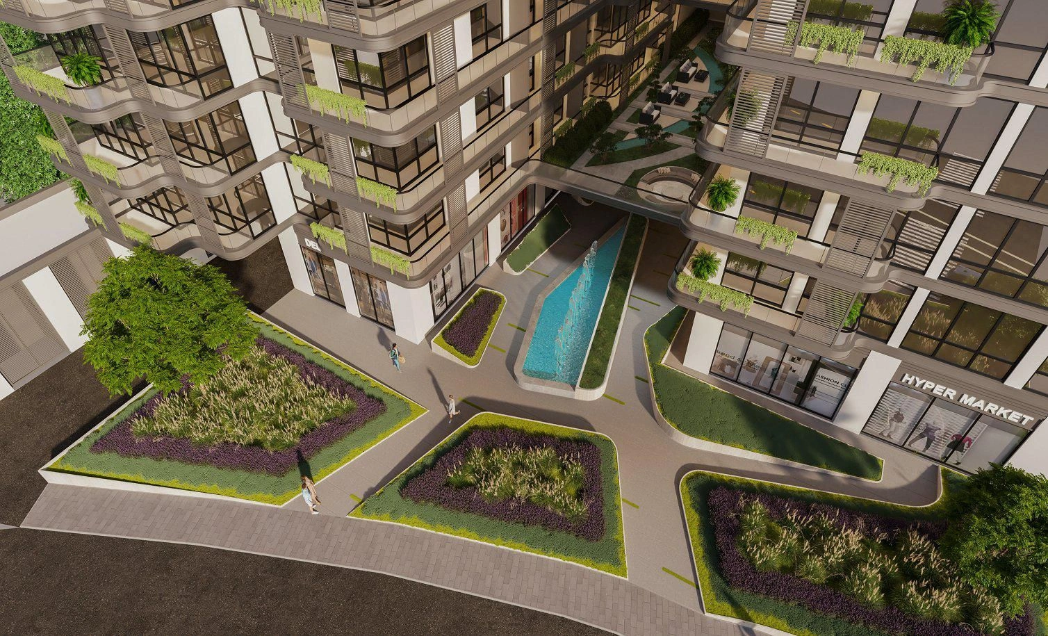 Luxury Residential Complex with Swimming Pool and Cinema in Dubai