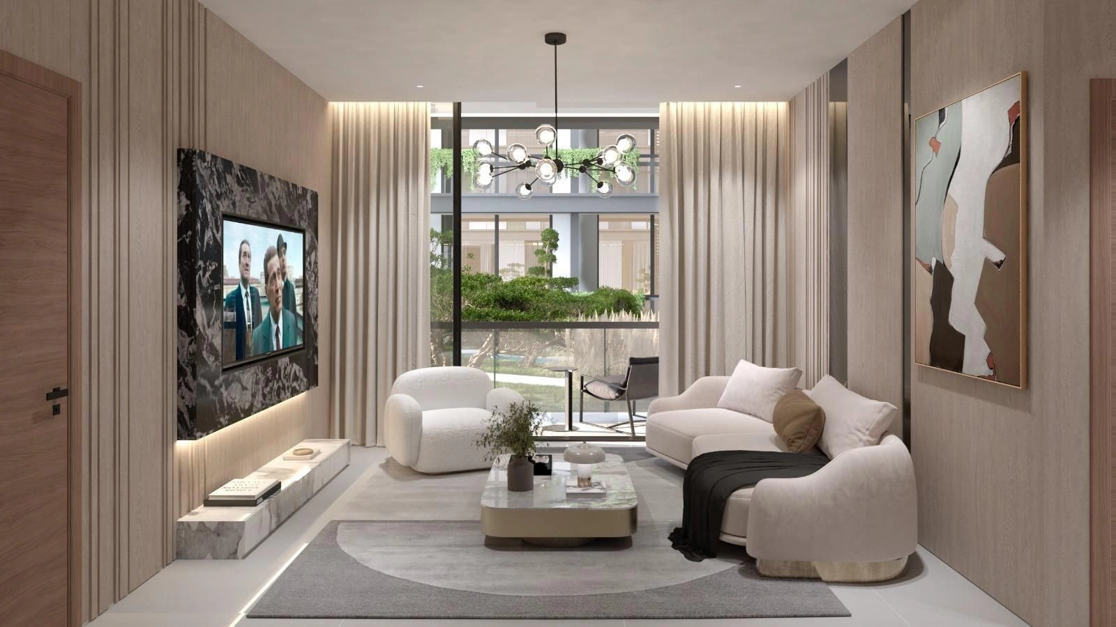 Luxury Residential Complex with Swimming Pool and Cinema in Dubai