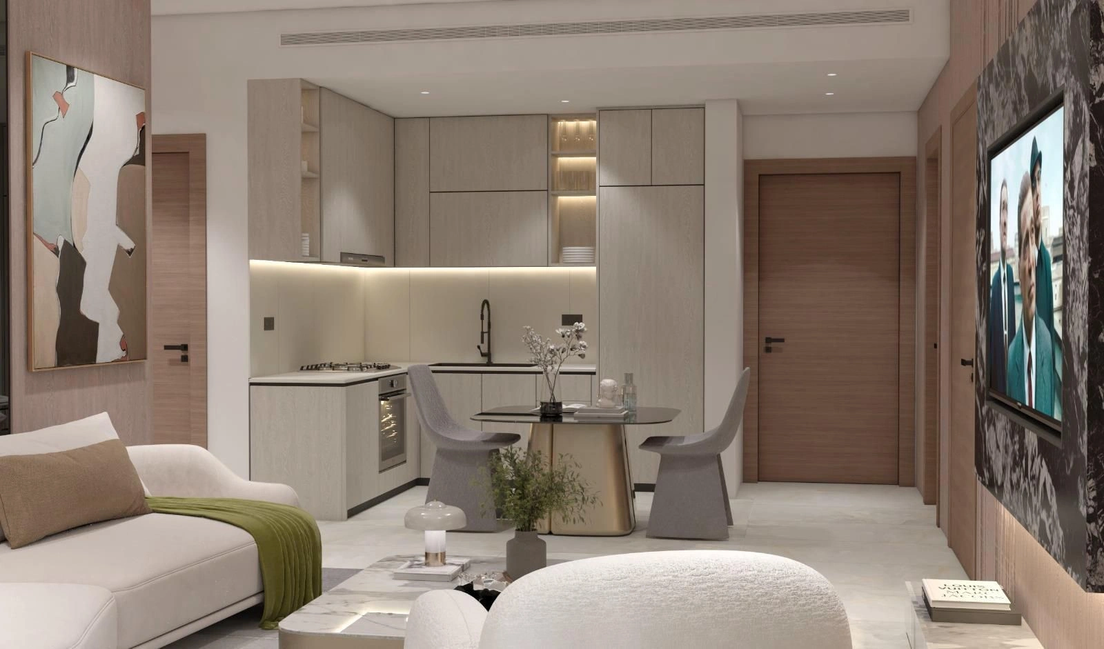 Luxury Residential Complex with Swimming Pool and Cinema in Dubai