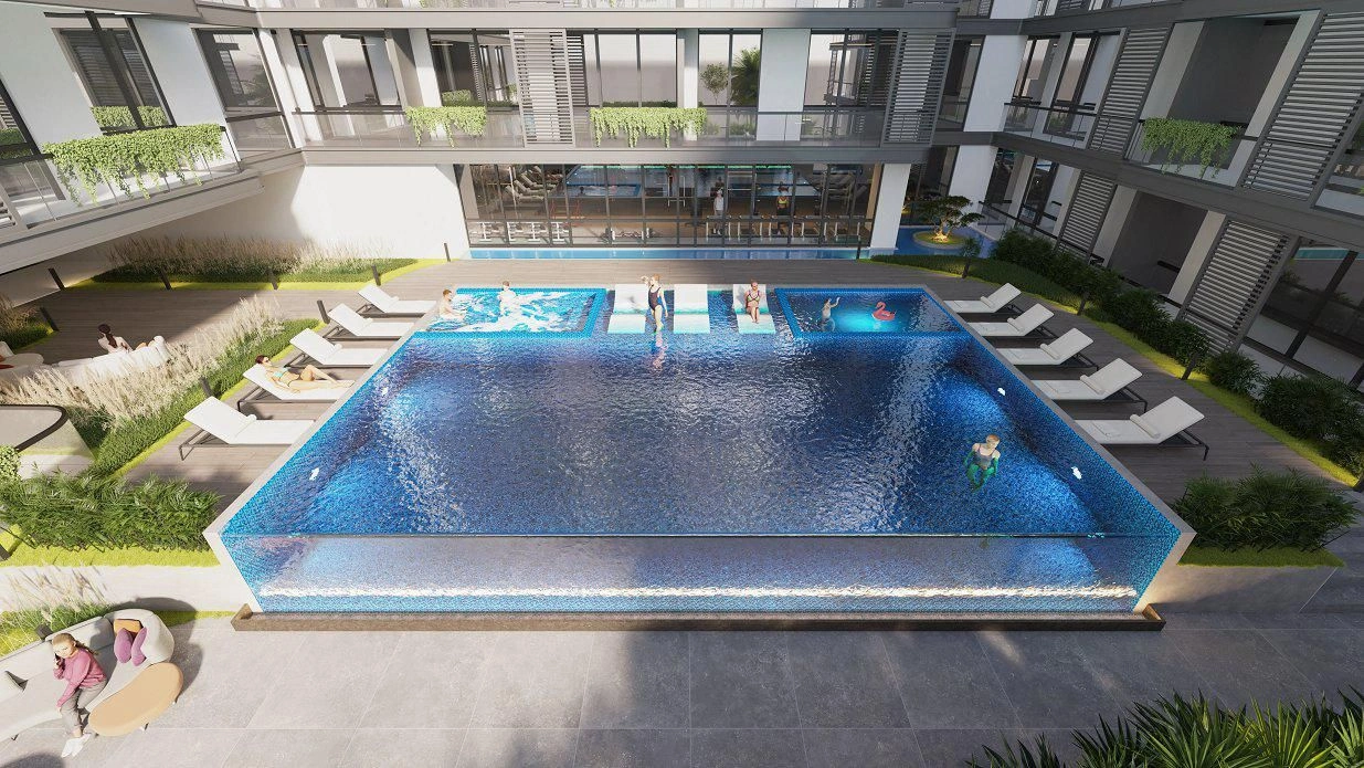 Luxury Residential Complex with Swimming Pool and Cinema in Dubai