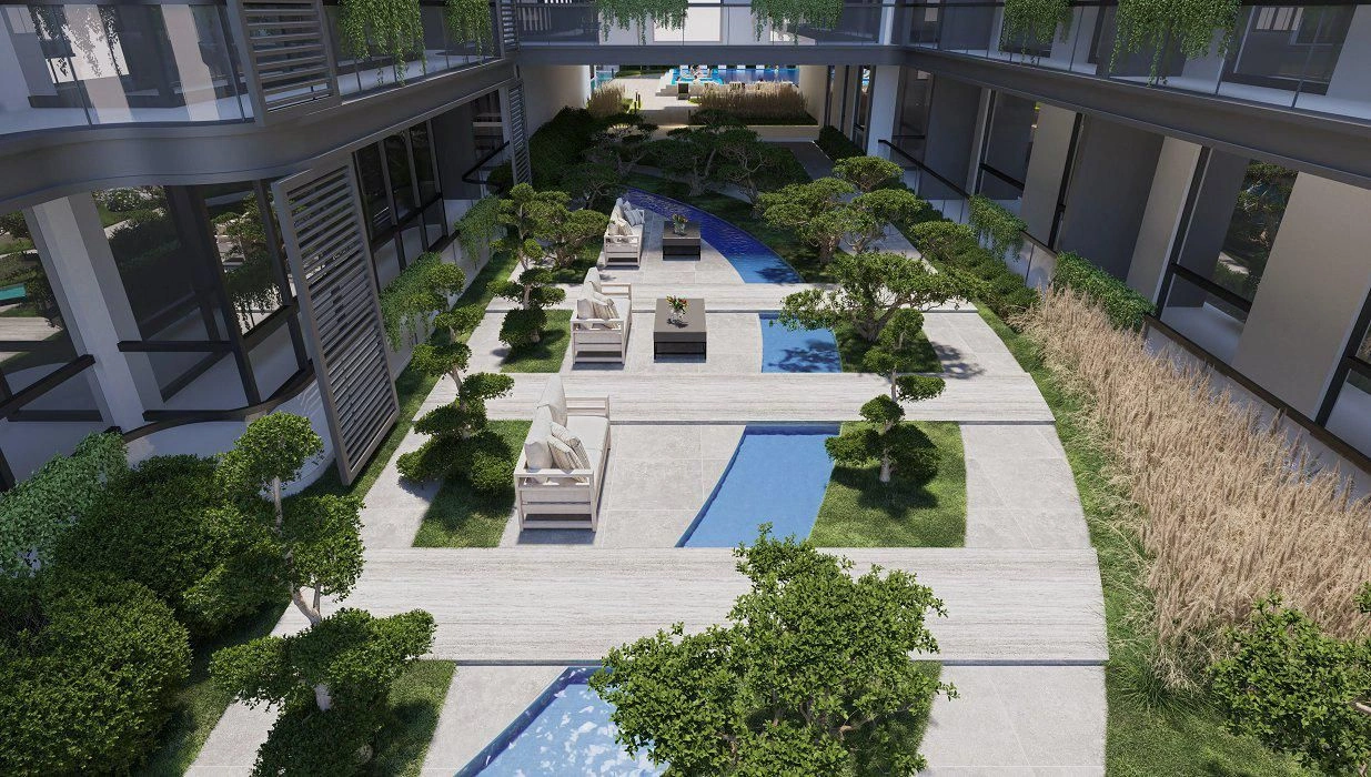 Luxury Residential Complex with Swimming Pool and Cinema in Dubai