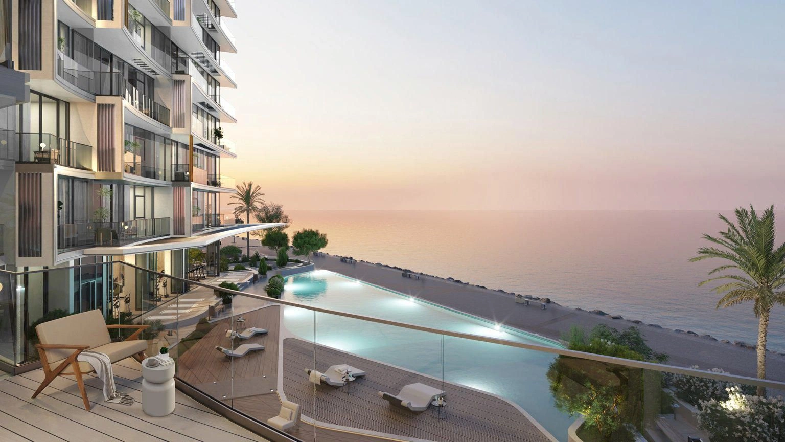 مجمع سكني فاخر على الواجهة البحرية في رأس الخيمة