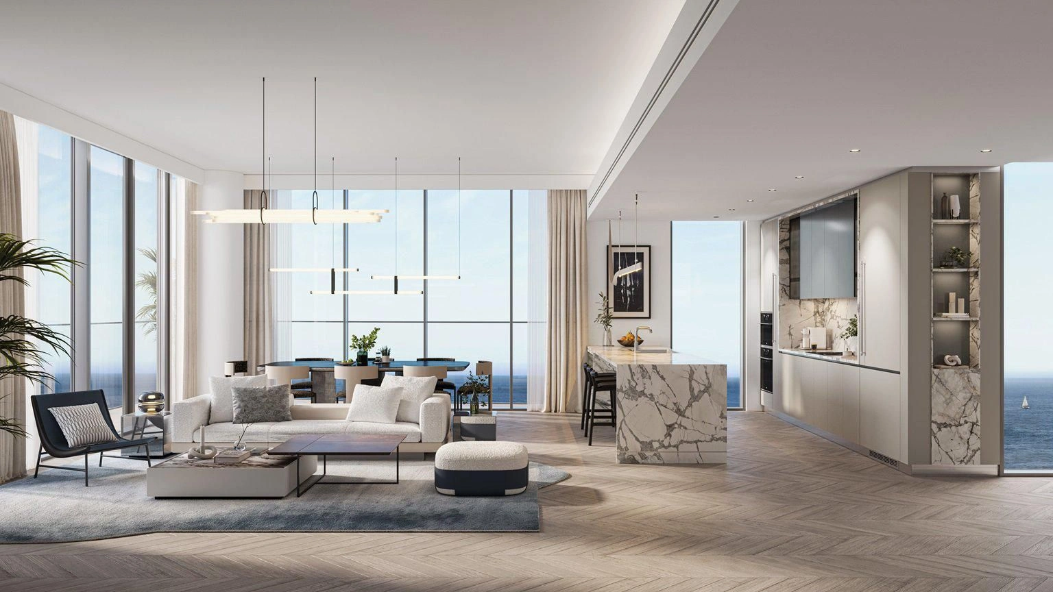 مجمع سكني فاخر على الواجهة البحرية في رأس الخيمة