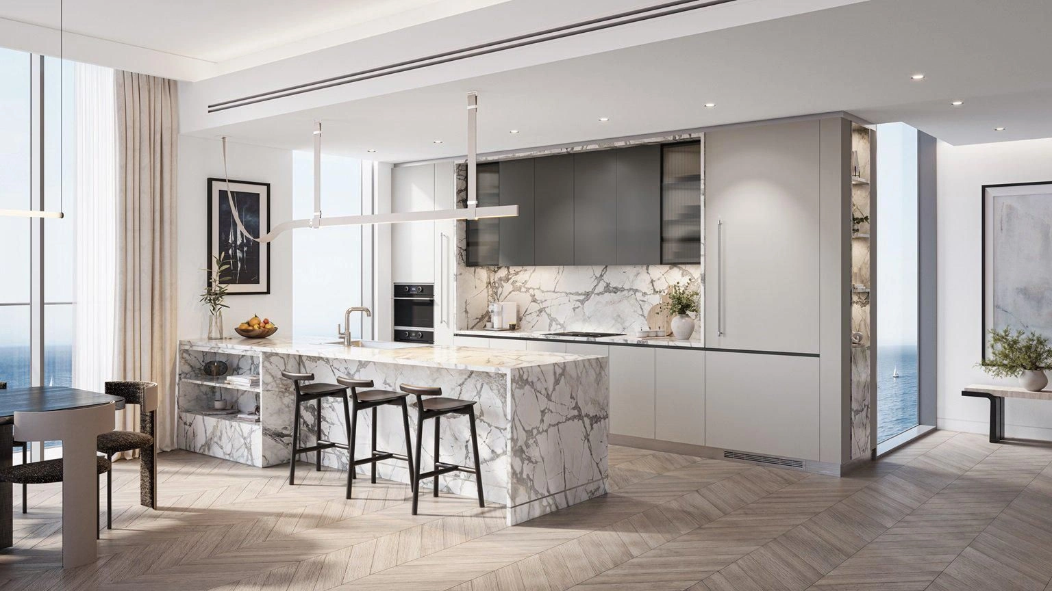 مجمع سكني فاخر على الواجهة البحرية في رأس الخيمة