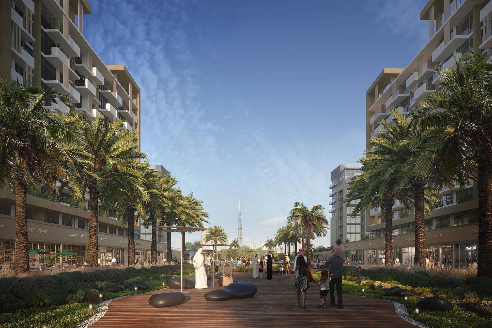 Luxury Residential Complex Overlooking the Dubai Waterfront