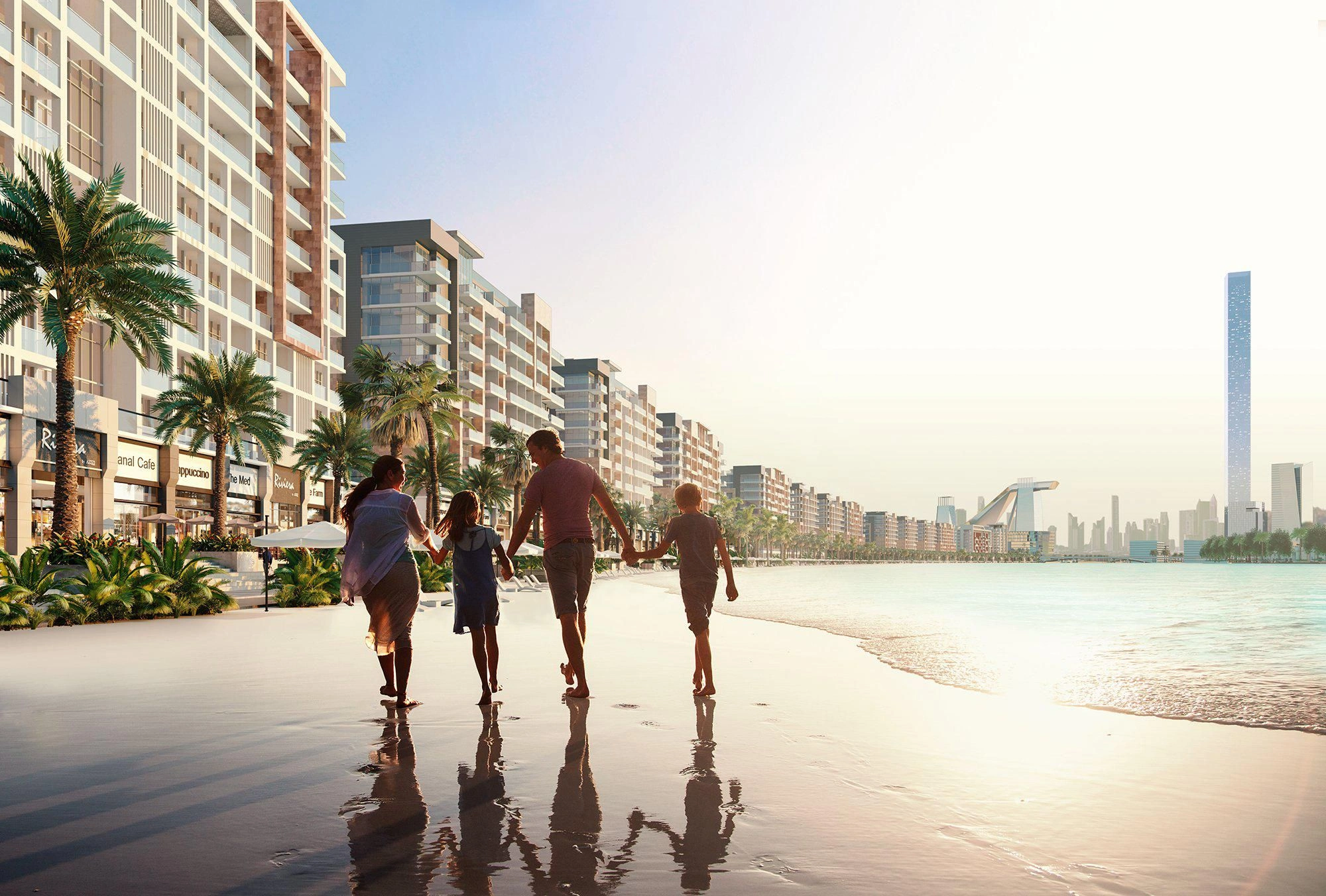 Luxury Residential Complex Overlooking the Dubai Waterfront