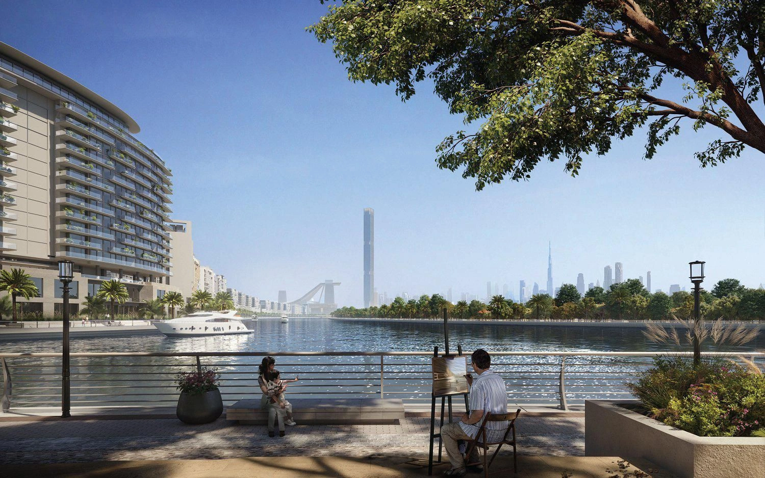 Luxury Residential Complex Overlooking the Dubai Waterfront