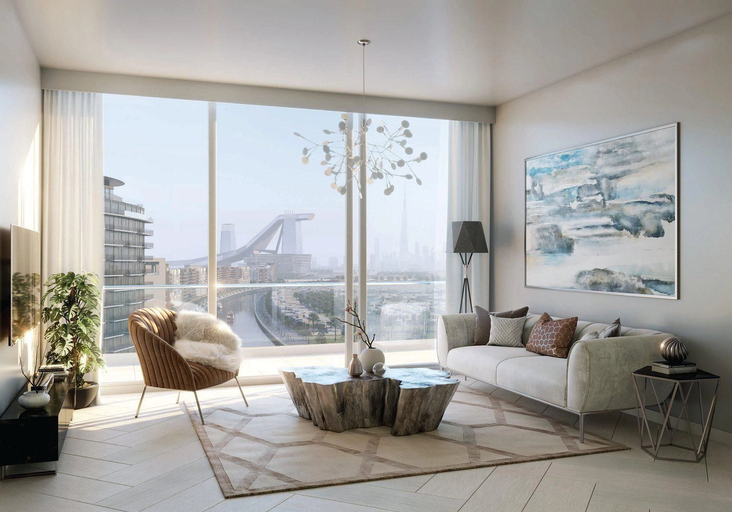 Luxury Residential Complex Overlooking the Dubai Waterfront
