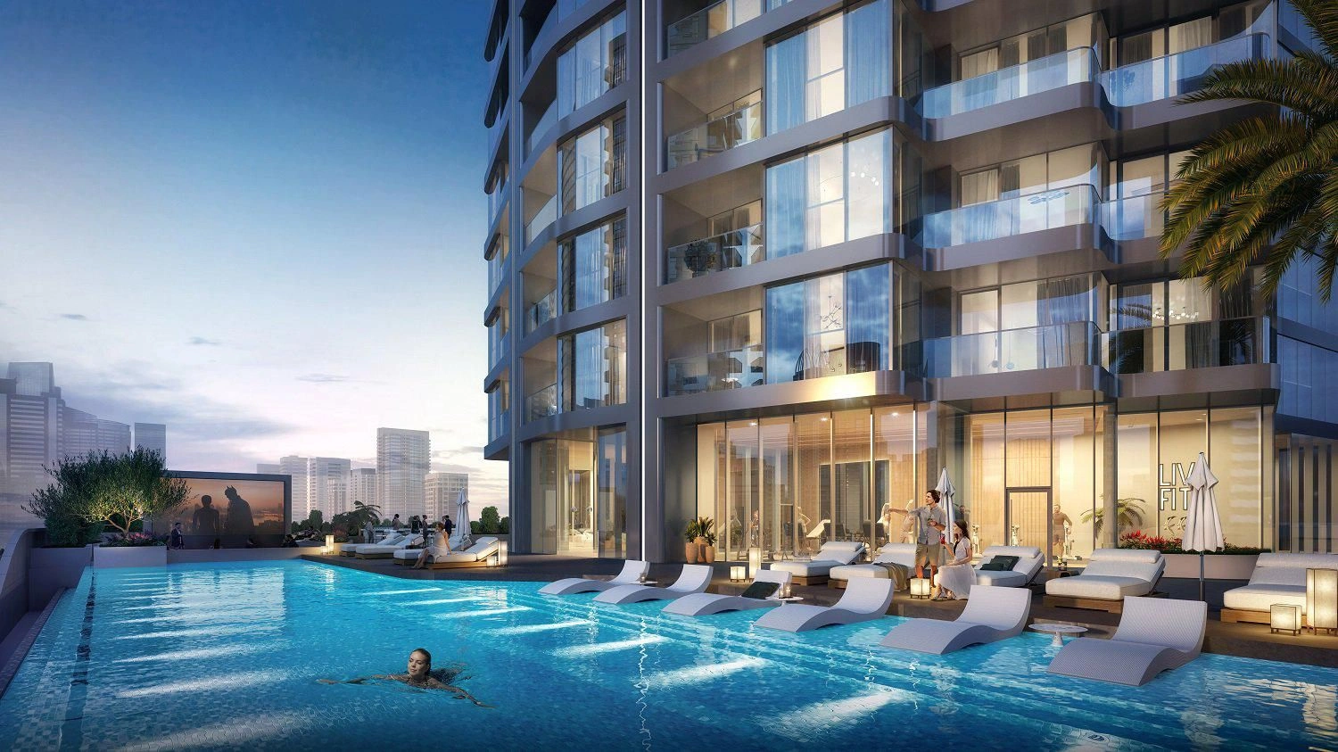 Luxury residential complex in the heart of Dubai Marina