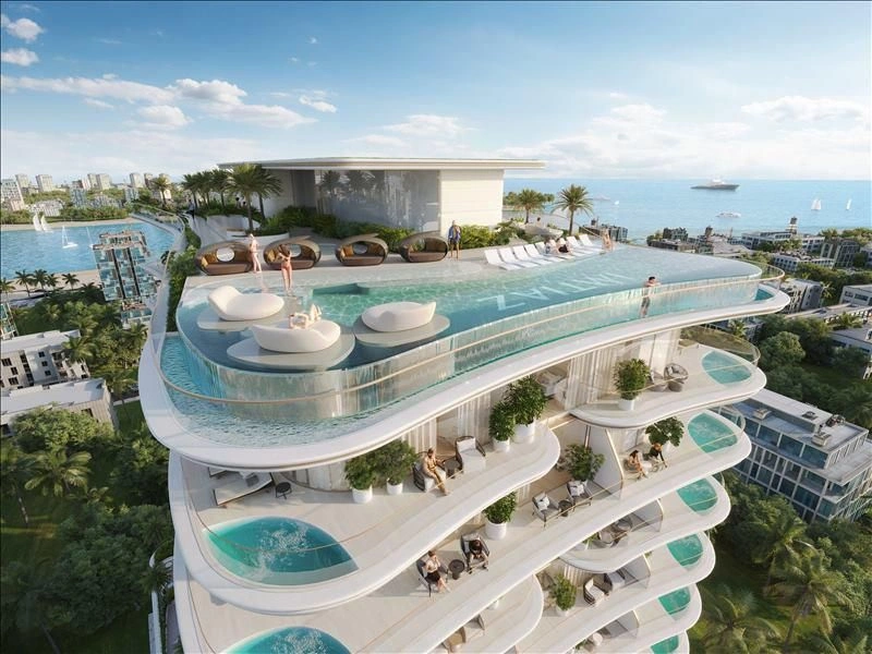 Complejo residencial de lujo a 5 minutos de la playa en Dubái