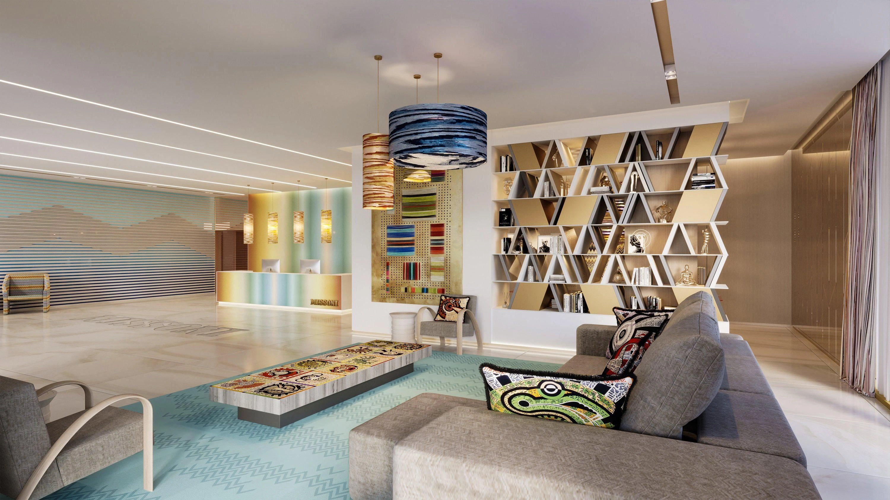 Complejo residencial de lujo a orillas del canal en el centro de Dubái