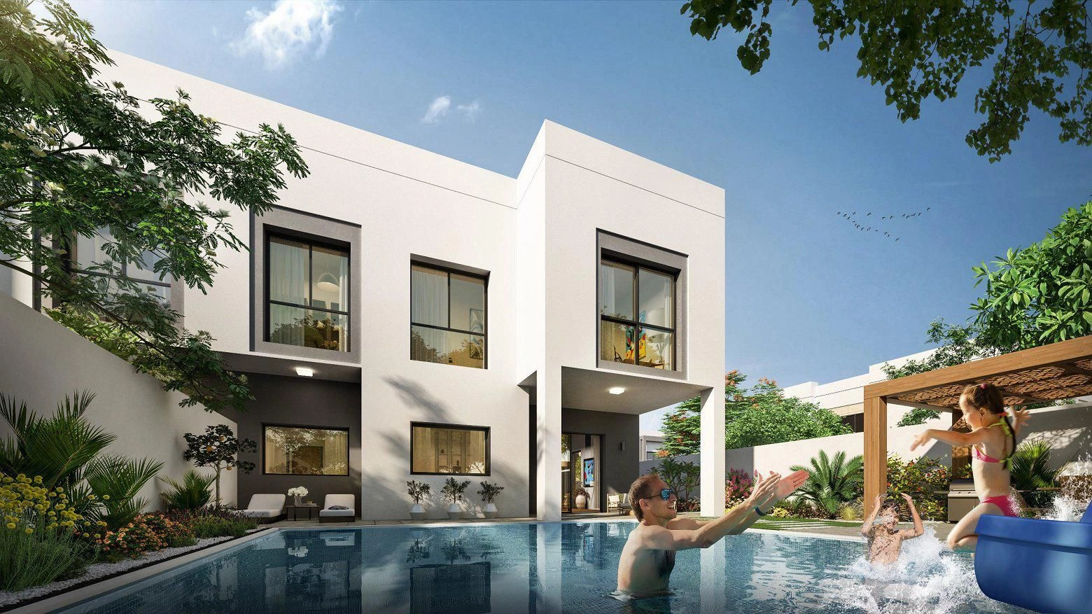 Luxury Villas with Pools in Abu Dhabi