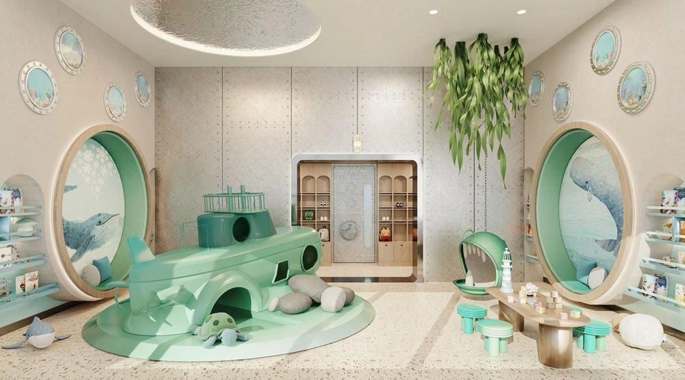 Luxuriöser Wohnkomplex mit Schwimmbädern und Spas in Uptown, Dubai