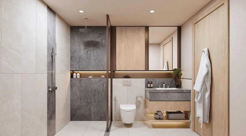 Luxuriöser Wohnkomplex mit Schwimmbädern und Spas in Uptown, Dubai